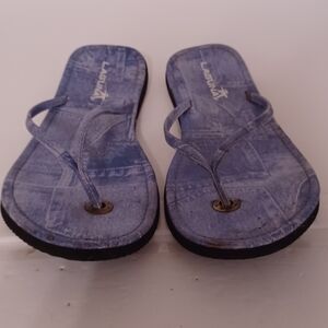 Women LAGUNA Blue Women's Flip Flops Size 10/11